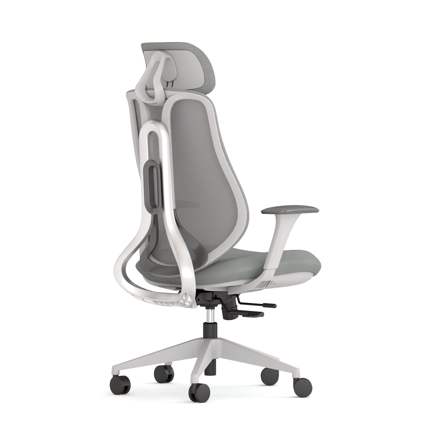 Silla de oficina ergonómica X2 blanca con apoyacabeza