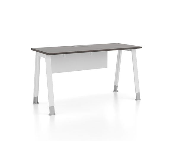 Escritorio Noqi Base Inclinada 120 x 60 cm Madera c/Faldón c/Tapa Abatible
