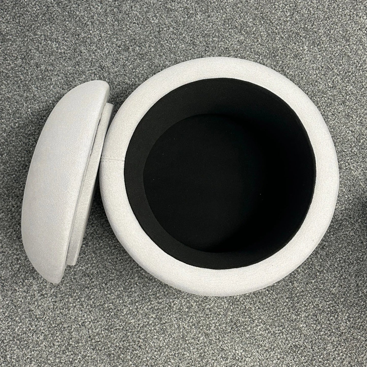 Pouf Yoco con Ruedas y Almacenamiento