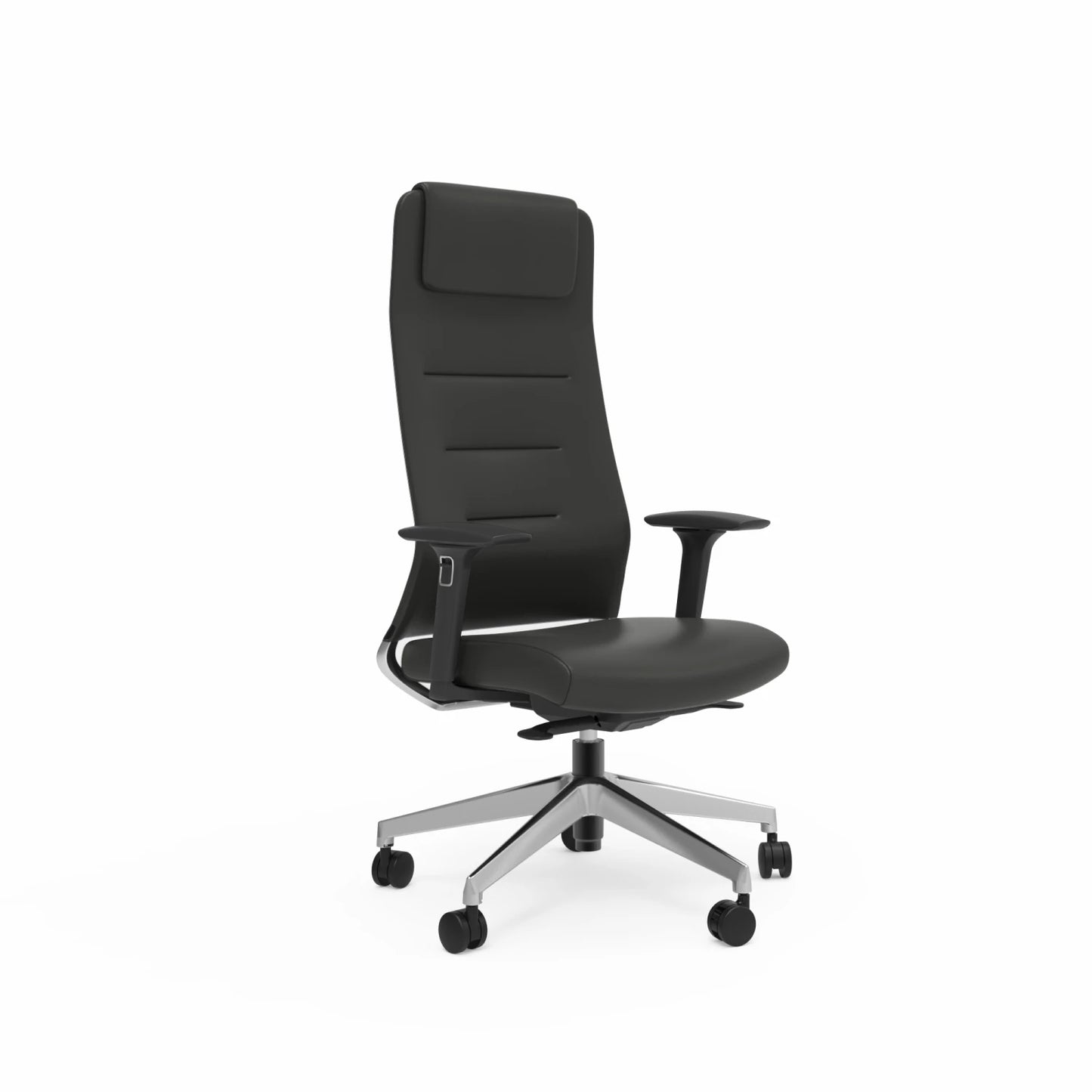 Silla Ejecutiva Deno Eco Cuero Negro