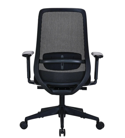 Silla de oficina ergonómica Axis negra